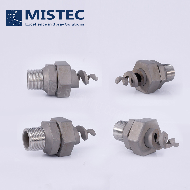 3 Pieces Assembly Spiral Jet Nozzles