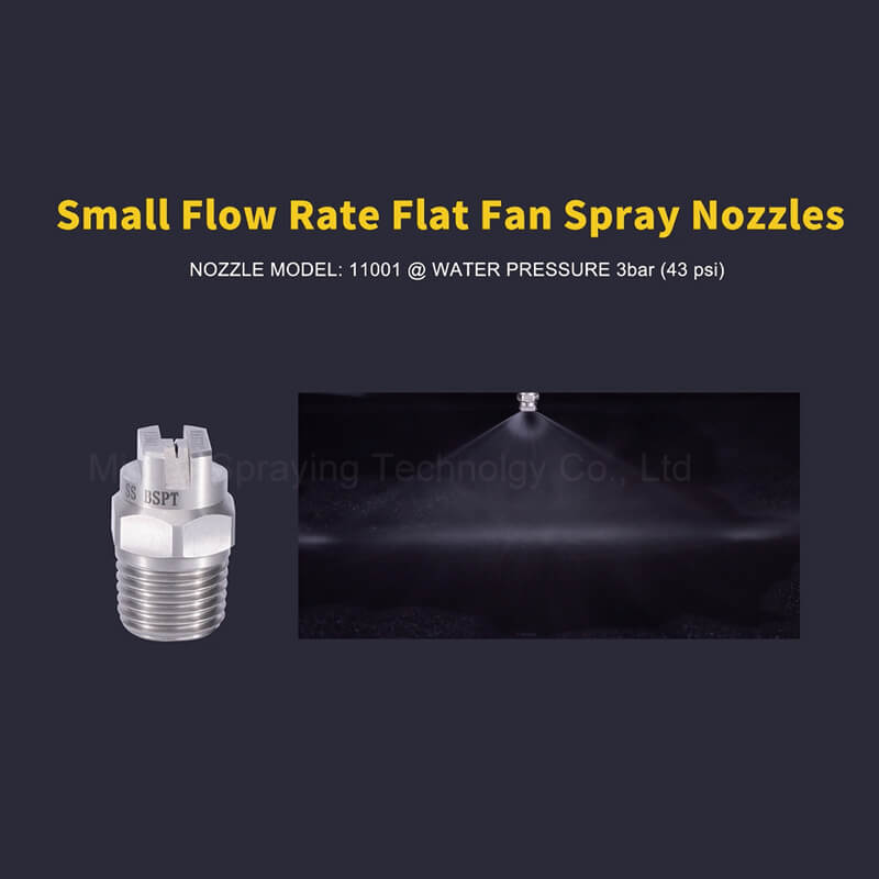 110 degree spray flat fan spray nozzle