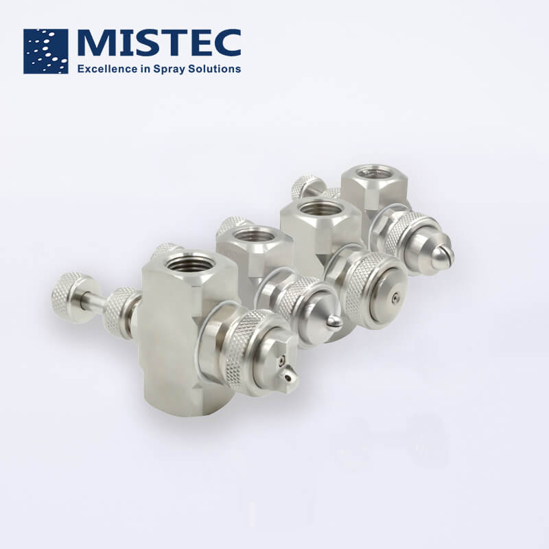 Air Water Mix Misting Atomization Nozzle