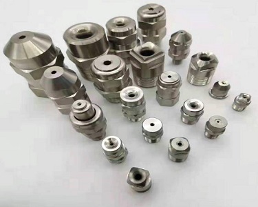 Type and characteristics of atomizing nozzles