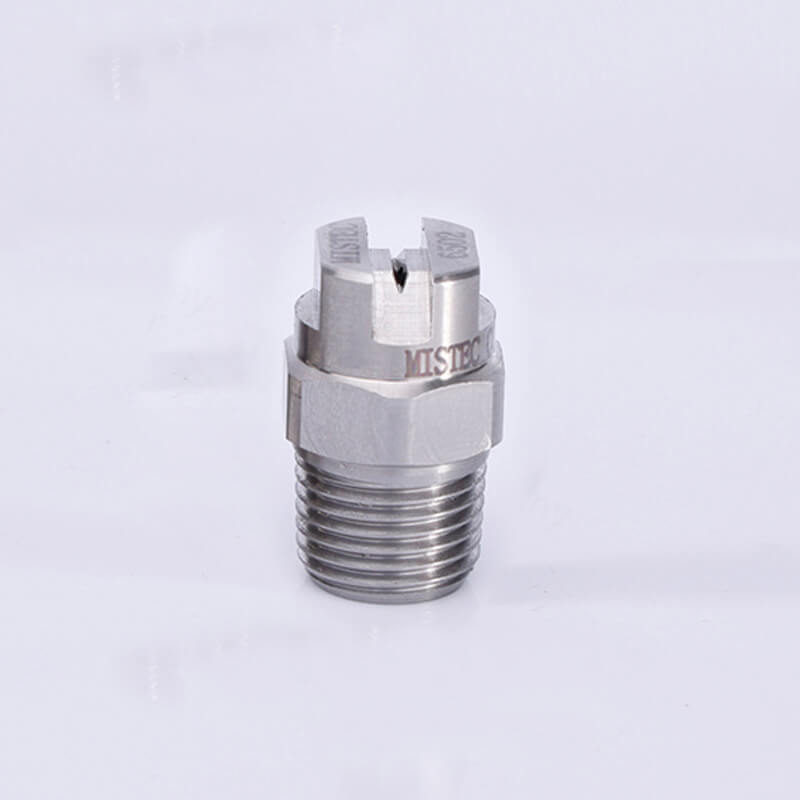 1/8 inch flat fan nozzle npt or bspt 1/8” 3/8” thread connection fan nozzle t