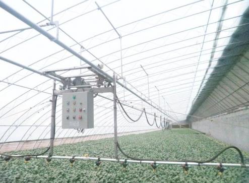 high pressure atomizing in facility agriculture