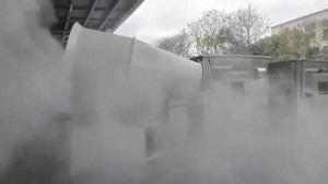 fog cannon machine control dust