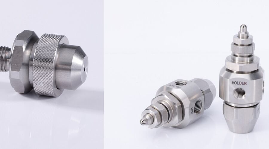 Factor of atomizing nozzle output fog